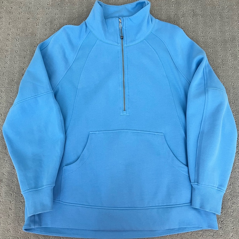 Lululemon Scuba oversized funnel-neck half zip *long